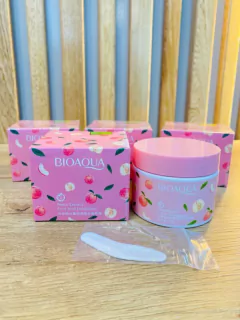 Exfoliante facial y corporal de durazno – Bioaqua