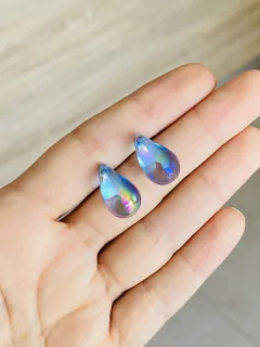 Gota Azul tornasol-acrílico