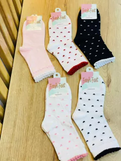 Medias Largas Mini Corazoncitos
