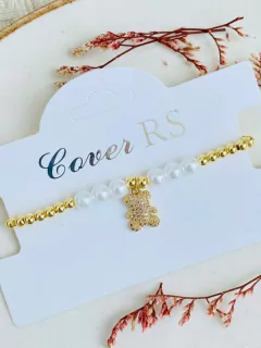 Pulsera Osito perlado