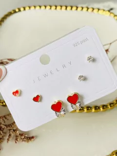 Set De Topos Corazones - comprar online