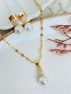 Set Perla colgante