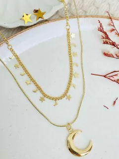 Set rodio Luna y estrellitas