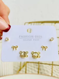 Set topos – Ositos con gafas.
