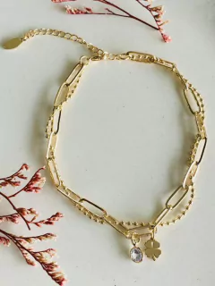 Tobillera Hojitas de trébol