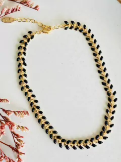 Tobillera Ojitas negras