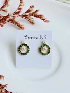 Topo Circulo Perlita Verde - comprar online