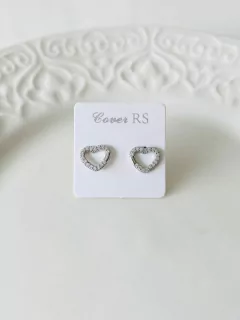 Topo Corazón Silver