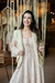 Vestido Lasie Com Ilhós Nude - KMees