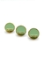 BOTÃO ABS ref_ 136-20 Ouro com Resina Azul Turquesa - Pacote com 250 - loja online