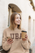 Sweater UBA Oversize sin capucha ni bolsillo canguro