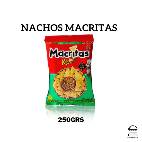 Nachos Macritas x 250grs
