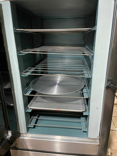 Horno industrial de 6 charolas con mirilla panorámica de vidrio templado - comprar en línea