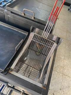 Plancha con 1 freidora - comprar en línea