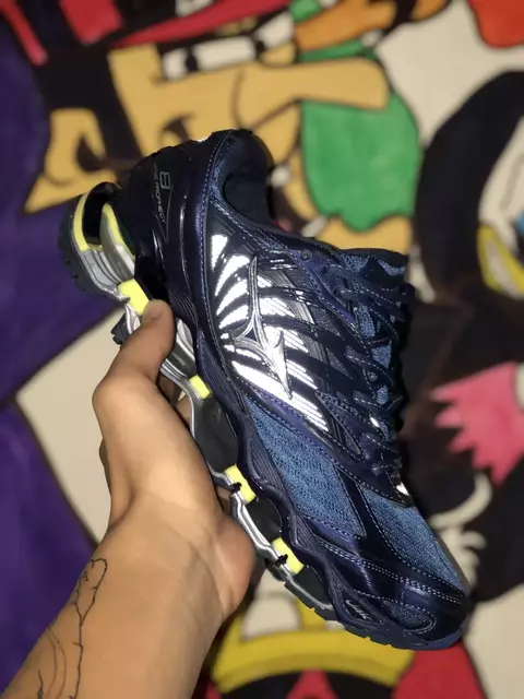 Mizuno Prophecy 8 Azul/amarelo