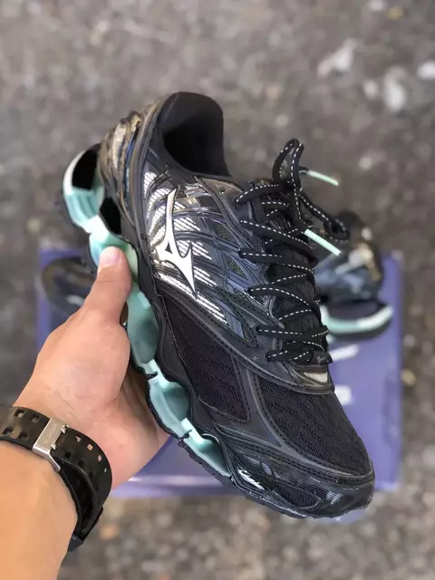 Mizuno Prophecy 8 Preto/verde agua