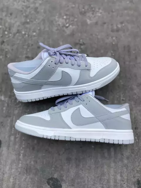 Nike Dunk Branco/cinza