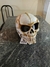 Capacete de Caveira Ouro Fibras