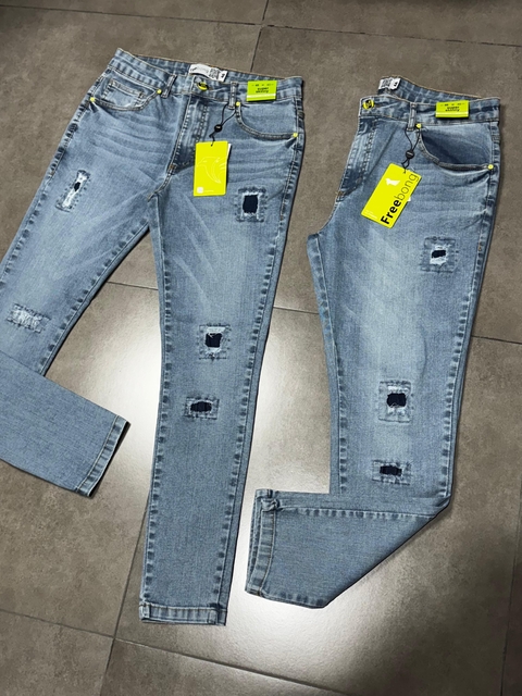 Calça jeans freebong