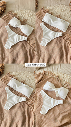 Bikini bando blanco en internet