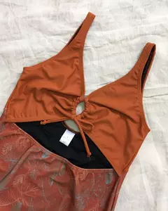 ENTERIZA CHER TERRACOTA - comprar online