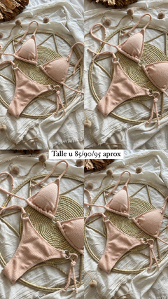 Bikini Argolla Manteca - comprar online