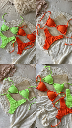 Bikini Argolla Naranja