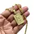 Corrente 4mm Tijolinho Cartier + Pingente Letra Banhado a Ouro 18K 22g na internet