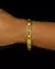 BRACELETE: CHAPA COM DETALHE PARAFUSO 9MM - 21CM