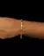 BRACELETE: CHAPA COM DETALHE FRISADO
