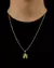CONJUNTO: CADEADO QUINA 1,5MM + PINGENTE FERRADURA COM CAVALO P