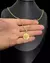 CONJUNTO MOEDA ANTIGA BANHADA EM 10 CAMADAS DE OURO 18K: CORRENTE CAIXA DE FÓSFORO 1,2MM + PINGENTE na internet