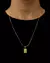CONJUNTO: CORRENTE CUBINHO 1MM + PINGENTE SALMO 23 P