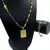 Corrente 6mm Tijolinho Cartier alongado Especial Fecho Premium + Pulseira Fecho Premium + Pingente Pai Nosso Banhado a Ouro 18K Lançamento - LM Imports Exclusive
