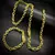 Kit Corrente 8mm Cadeado + Pulseira 8mm Cadeado Banhado a Ouro 18K na internet