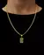 CONJUNTO: CORRENTE CUBANA 2MM + PINGENTE SALMO 23 P