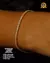 PULSEIRA BANHADA: RIVIERA QUADRADA 3MM - LM Imports Exclusive