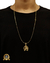 CONJUNTO MOEDA ANTIGA BANHADA EM 10 CAMADAS DE OURO 18K: CORRENTE CUBINHO 1,2MM + PINGENTE - loja online