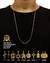 CONJUNTO MOEDA ANTIGA BANHADA EM 10 CAMADAS DE OURO 18K: CORRENTE TIJOLINHO 1,2MM + PINGENTE - comprar online