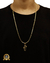 CONJUNTO MOEDA ANTIGA BANHADA EM 10 CAMADAS DE OURO 18K: CORRENTE PIASTRINE 2MM + PINGENTE na internet