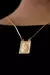 Escapulário Jesus Nos Braços de Maria 1,5mm 60cm 6,0g Banhado a ouro 18k - LM Imports Exclusive