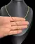 CONJUNTO MOEDA ANTIGA BANHADA EM 10 CAMADAS DE OURO 18K: CORRENTE PIASTRINE 2MM + PINGENTE - comprar online