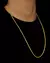 CONJUNTO: CORRENTE PERUANA 3MM + PINGENTE CRF MEDALHA - LM Imports Exclusive