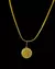 CONJUNTO: CORRENTE PERUANA 3MM + PINGENTE CRF MEDALHA - comprar online