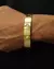 BRACELETE BANHADO: CHAPINHA LISO 13MM - LM Imports Exclusive