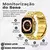 Relógio Smartwatch Ultra Gold Edition 2024 - Série 9 24k 49mm. na internet
