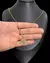 CONJUNTO MOEDA ANTIGA BANHADA EM 10 CAMADAS DE OURO 18K: CORRENTE TIJOLINHO 1,2MM + PINGENTE - comprar online