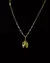 CONJUNTO: CORRENTE TIJOLINHO 4MM + PINGENTE FERRADURA CAVALO
