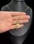 CONJUNTO MOEDA ANTIGA BANHADA EM 10 CAMADAS DE OURO 18K: CORRENTE TIJOLINHO QUINA 1,2MM + PINGENTE - LM Imports Exclusive