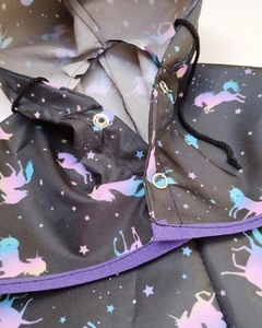 Piloto unicornio, capa, impermeable mascotas. - comprar online